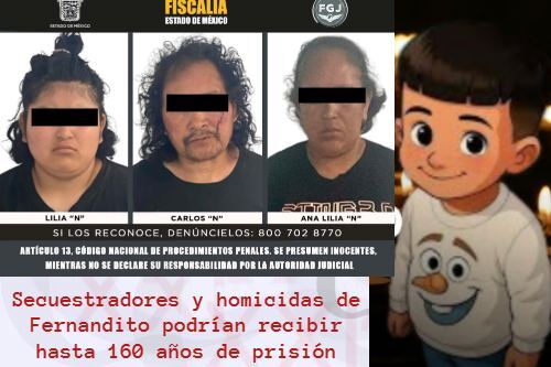 Asesinos de Fernandito reciben segundo proceso; ahora por secuestro y homicidio